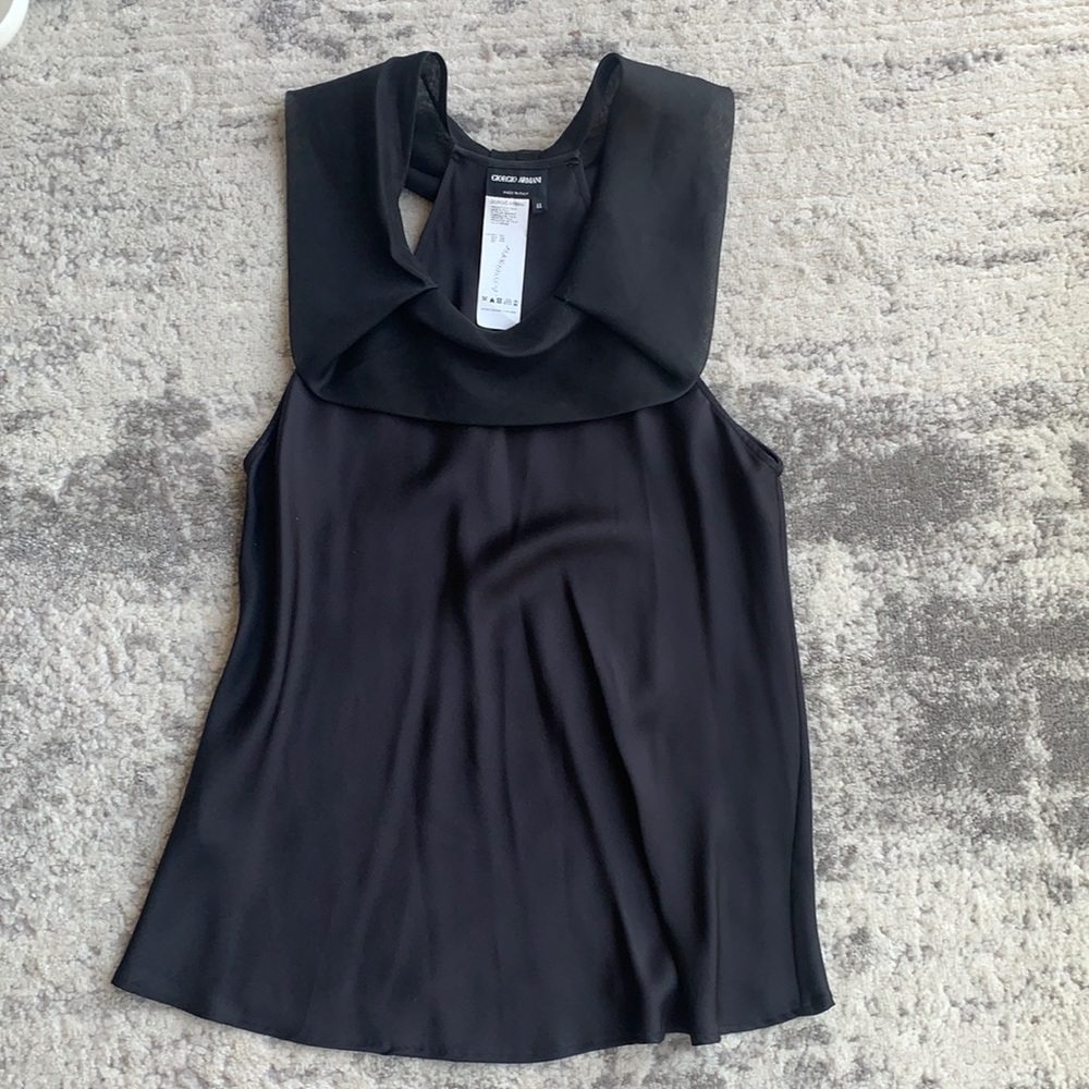 Giorgio Armani 100% silk blouse